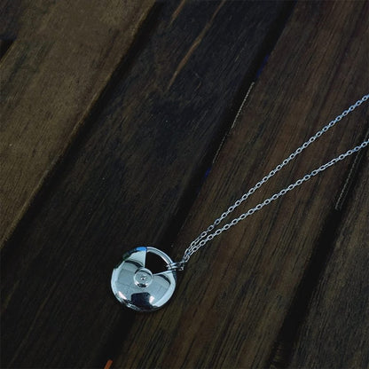 [Star Jewelry]AMULETTE SILVER FULL DIAMOND NECKLACE
