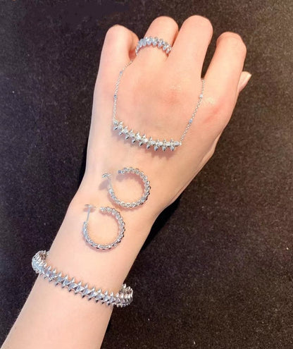 [Star Jewelry]CLASH SILVER BRACELET
