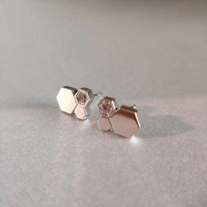 [Star Jewelry]BEE LOVE SILVER DIAMOND EARRINGS
