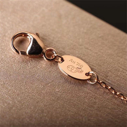 [Star Jewelry]Hollow Design Four-Leaf Clover Flower Shape Ring