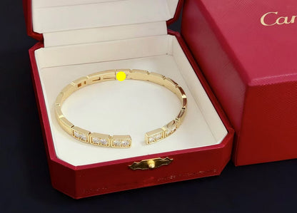 [Star Jewelry jewelrys]LOVE DIAMOND OPEN  BRACELET