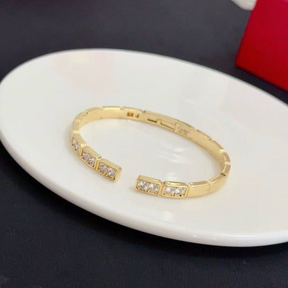 [Star Jewelry jewelrys]LOVE DIAMOND OPEN  BRACELET
