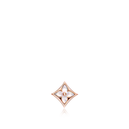 [Star Jewelry]STAR MOP PINK GOLD EARRINGS
