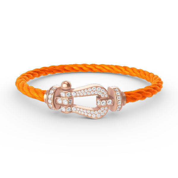 [Star Jewelry]FORCE LARGE HORSESHOE FULL DIAMOND BRACELET ROSE GOLD