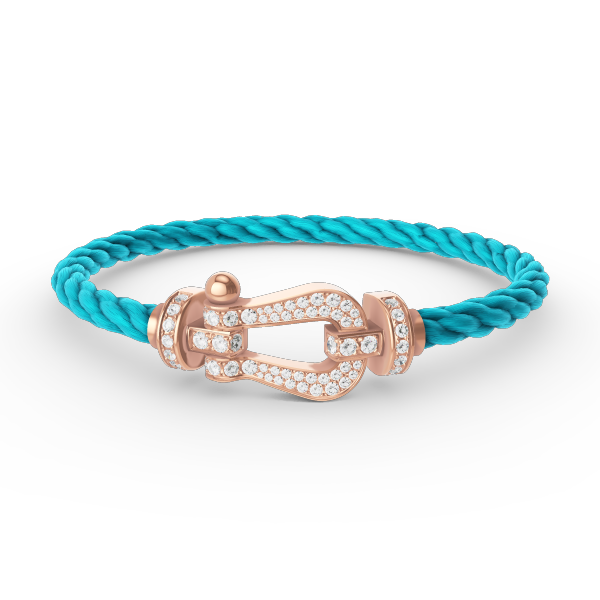 [Star Jewelry]FORCE LARGE HORSESHOE FULL DIAMOND BRACELET ROSE GOLD