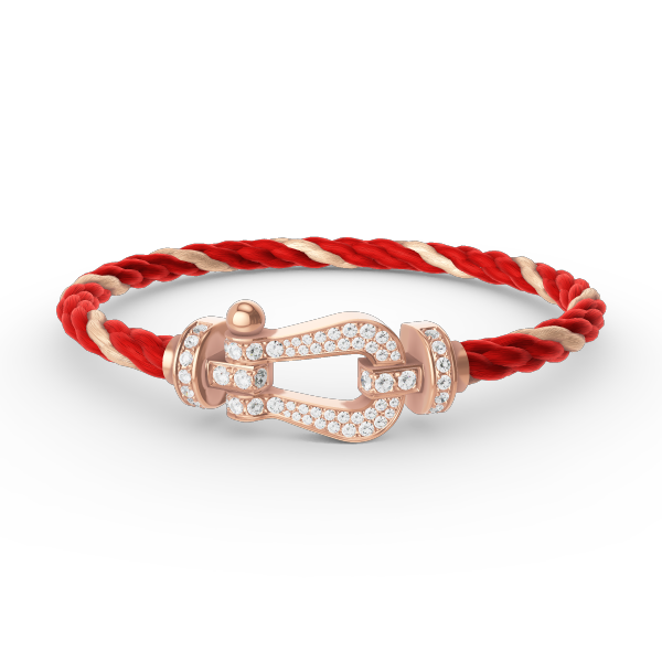 [Star Jewelry]FORCE LARGE HORSESHOE FULL DIAMOND BRACELET ROSE GOLD
