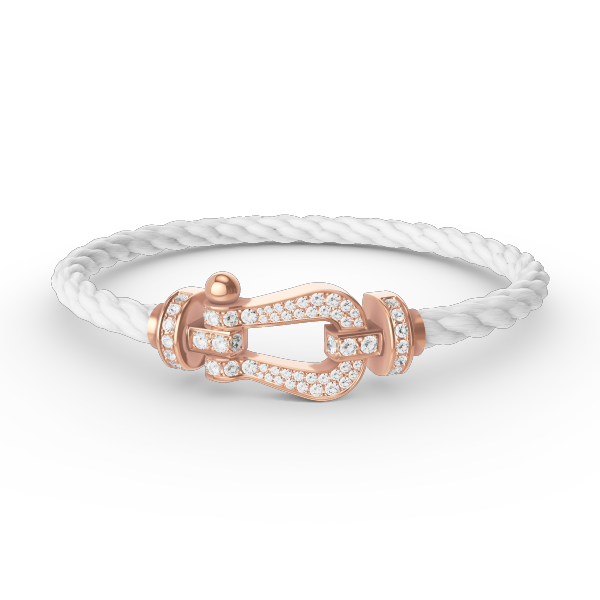 [Star Jewelry]FORCE LARGE HORSESHOE FULL DIAMOND BRACELET ROSE GOLD