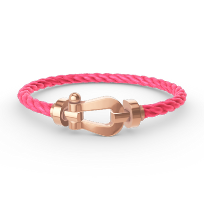 [Star Jewelry]FORCE LARGE HORSESHOE NO DIAMOND BRACELET ROSE GOLD