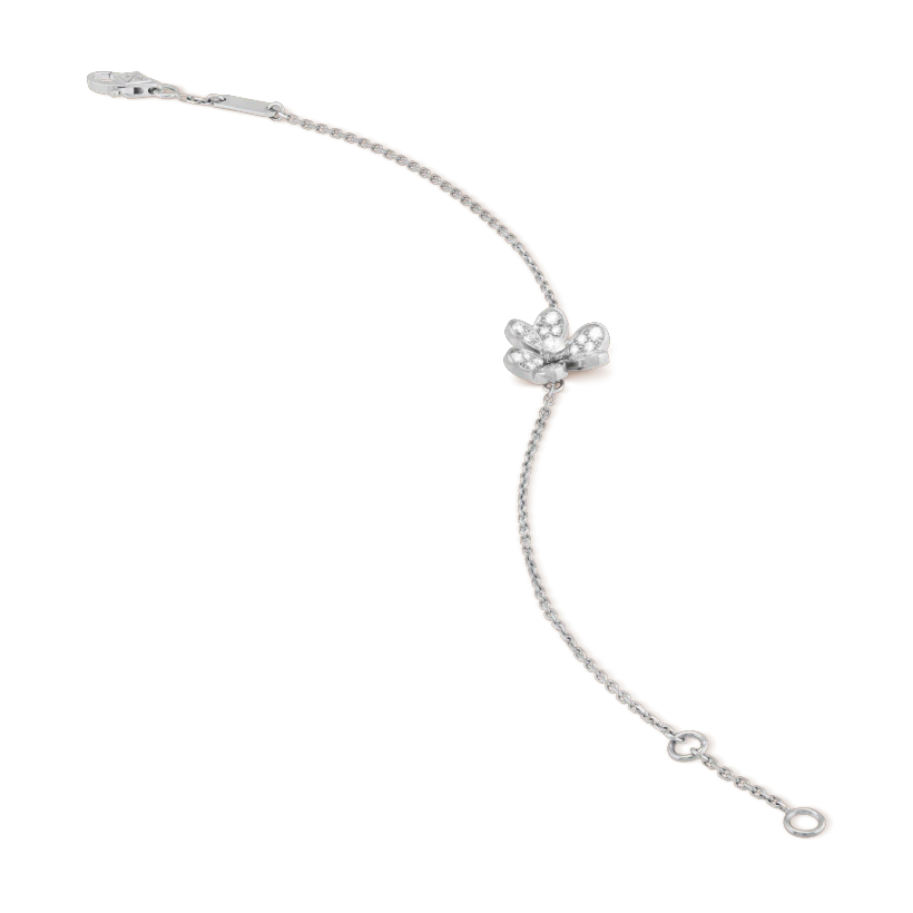 [Star Jewelry]FRIVOLE SILVER FLOWER DIAMOND BRACELET