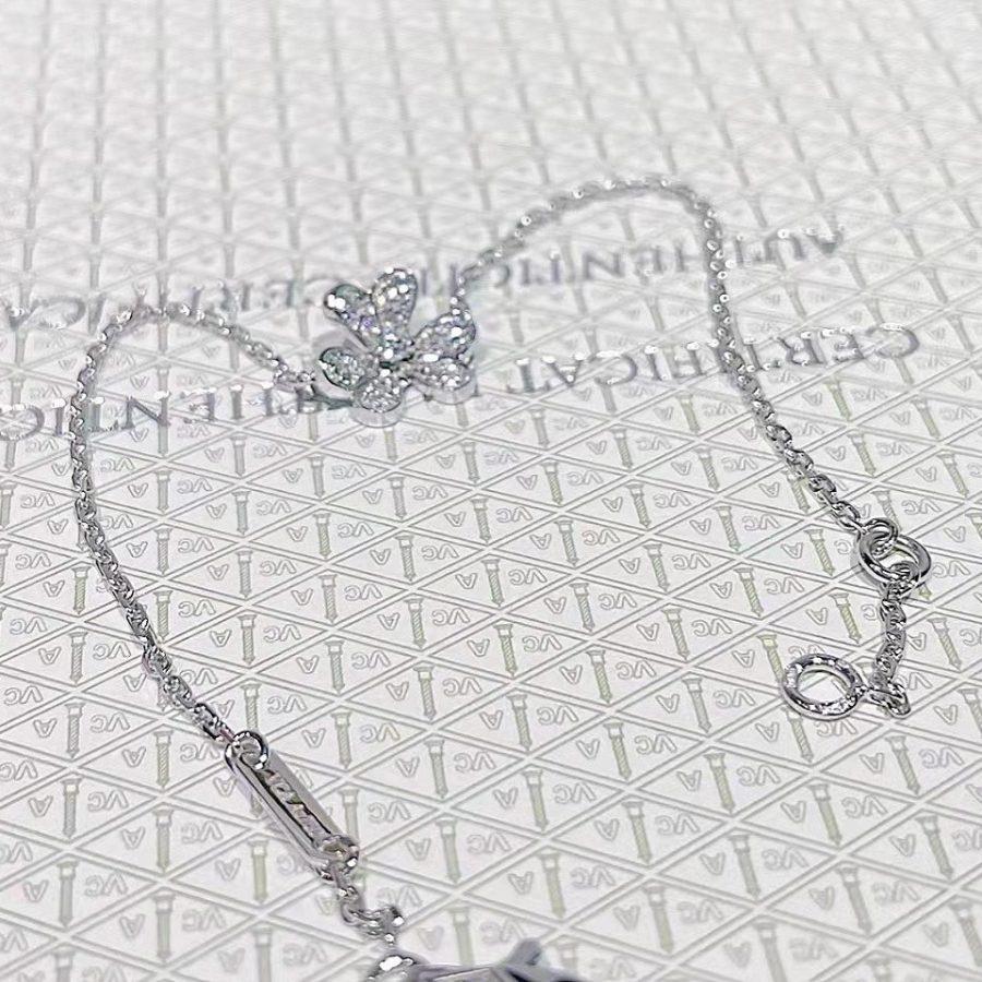 [Star Jewelry]FRIVOLE SILVER FLOWER DIAMOND BRACELET