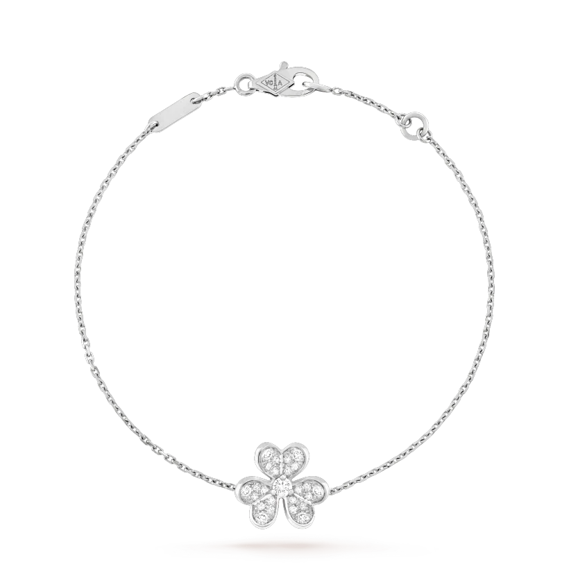 [Star Jewelry]FRIVOLE SILVER FLOWER DIAMOND BRACELET