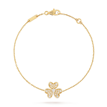 [Star Jewelry]FRIVOLE GOLD FLOWER DIAMOND BRACELET