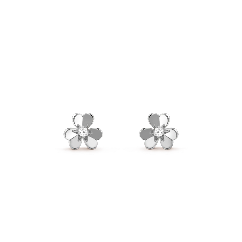 [Star Jewelry]FRIVOLE MINI SILVER FLOWER EARRINGS