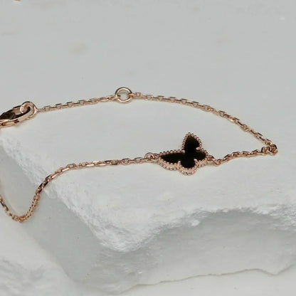 [Star Jewelry]BUTTERFLY ONYX  BUTTERFLY BRACELET