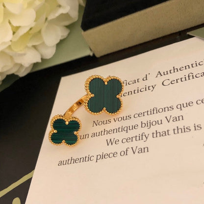 [Star Jewelry]CLOVER BETWEEN THE FINGER RING