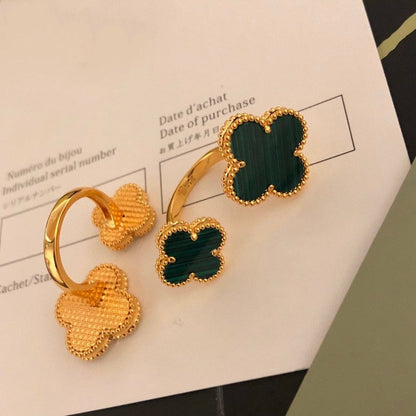 [Star Jewelry]CLOVER BETWEEN THE FINGER RING