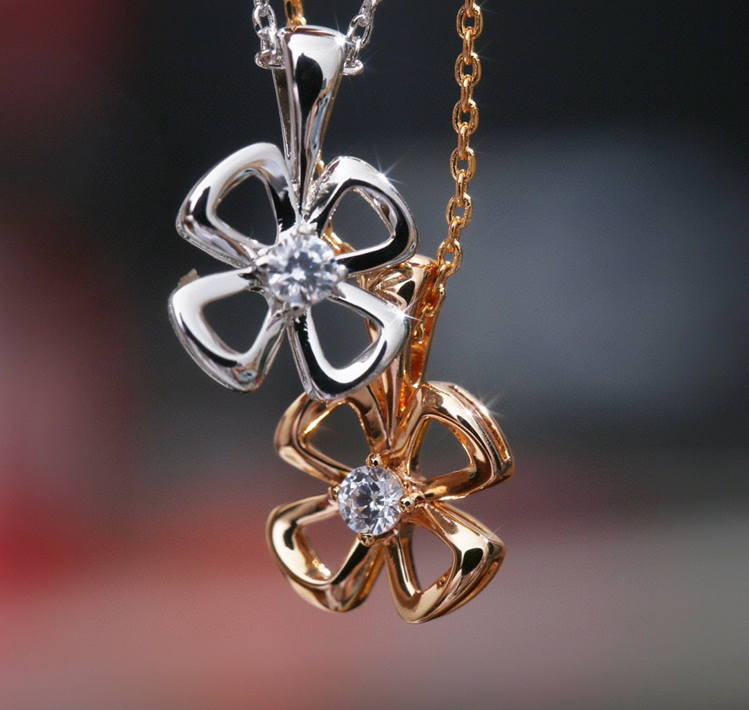 [Star Jewelry]FIOREVER NECKLACE DIAMOND CENTER